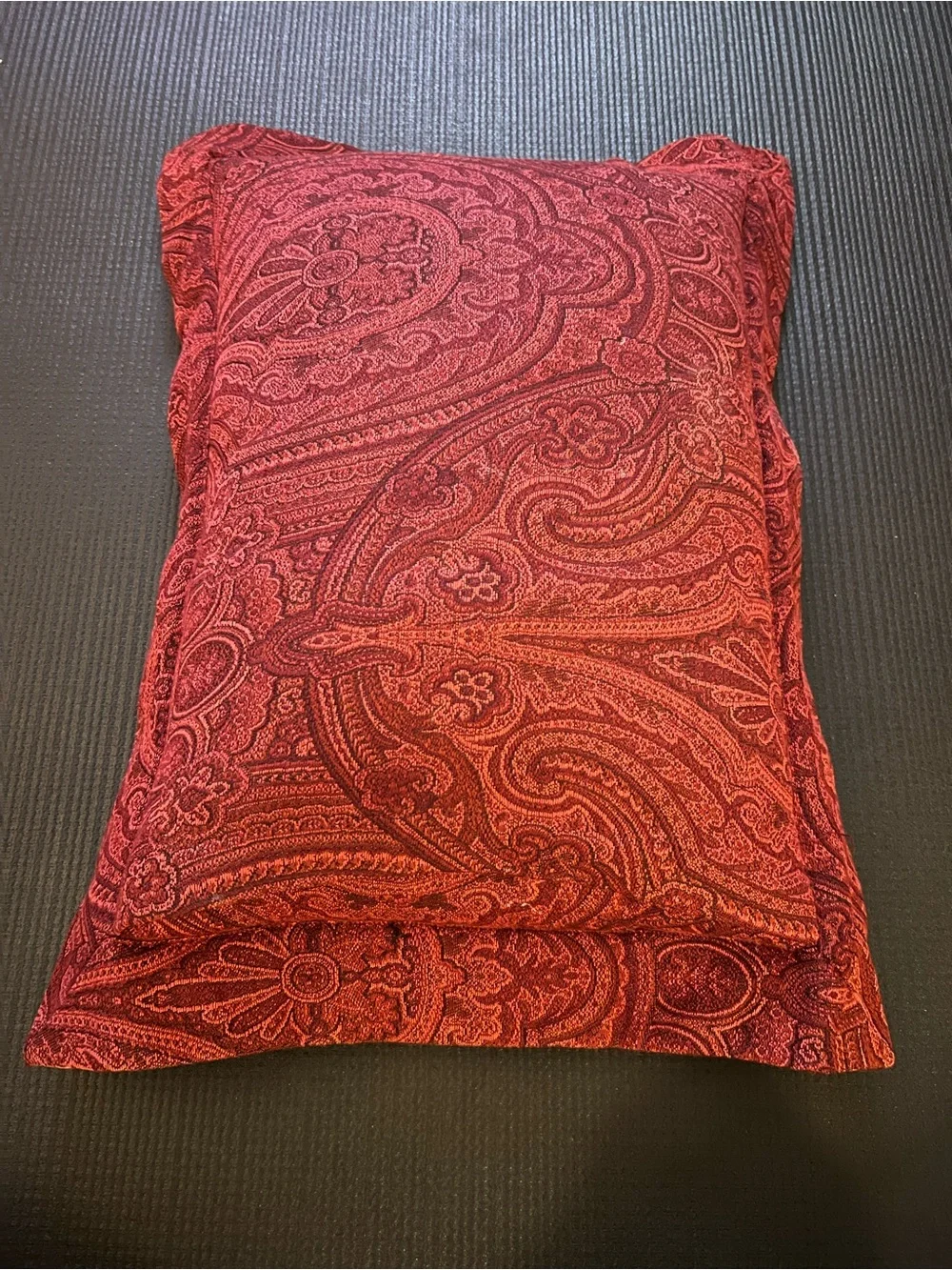 Vintage SFERRA Bros Italian Jacquard Down Pillow w/down insert.